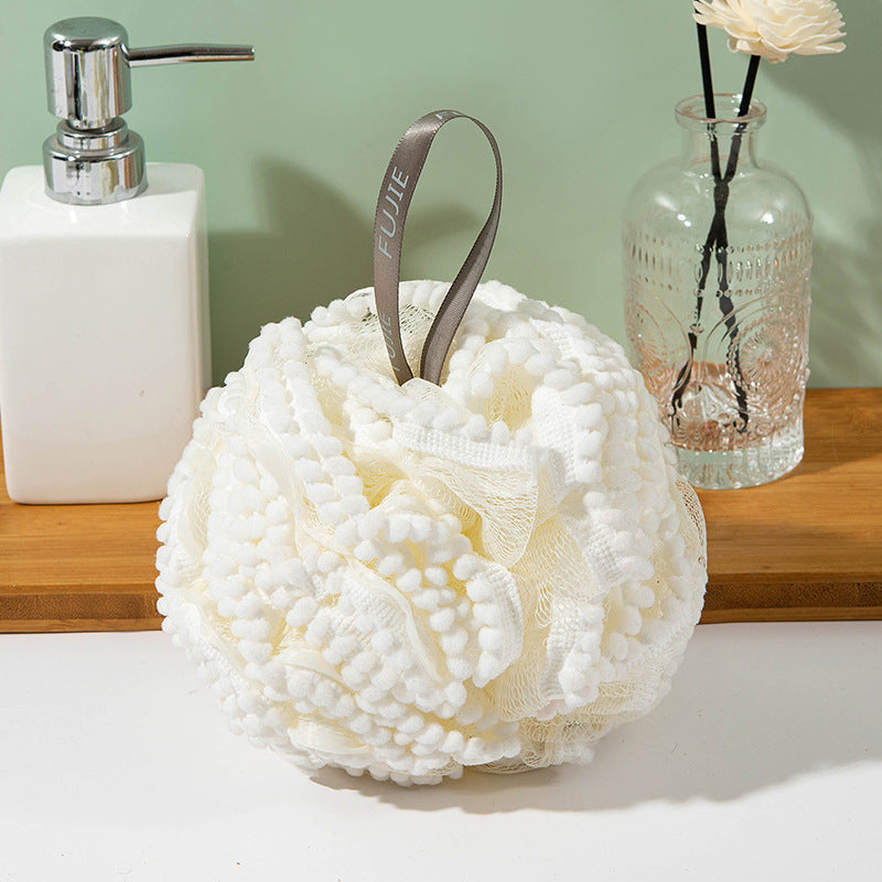 Independent High-end Large Bath Pearl Loofah Independent Packaging Bath Foaming Durable Shower Ball