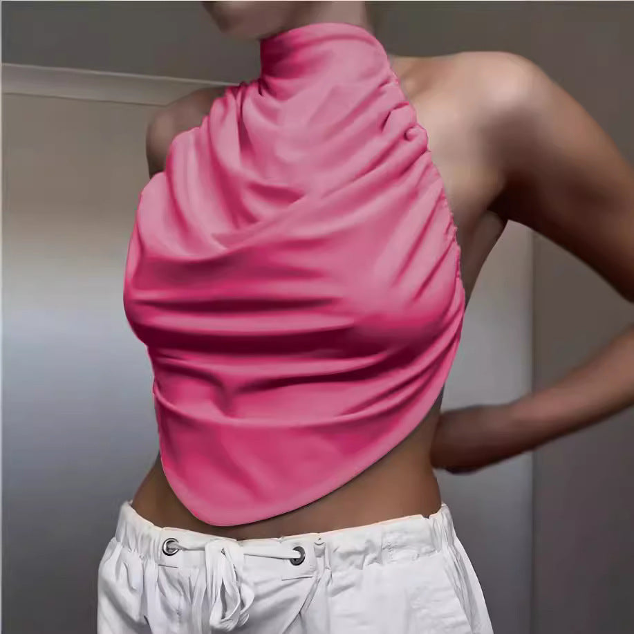 Halter Irregular Sexy Top