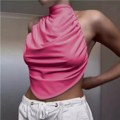 Halter Irregular Sexy Top