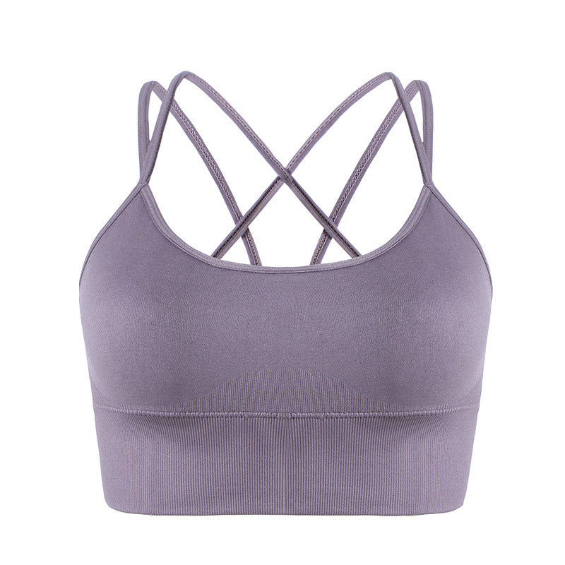 Women's Sports Bra Underwired Tube Top Vest
