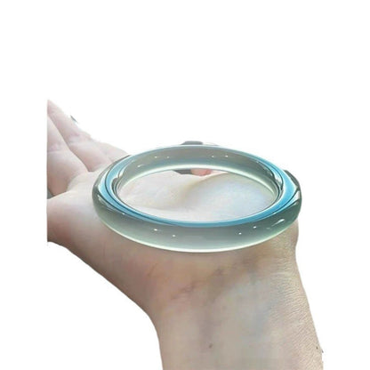 Curry Blue Agate Chalcedony Bracelet High Ice Gift Ornament