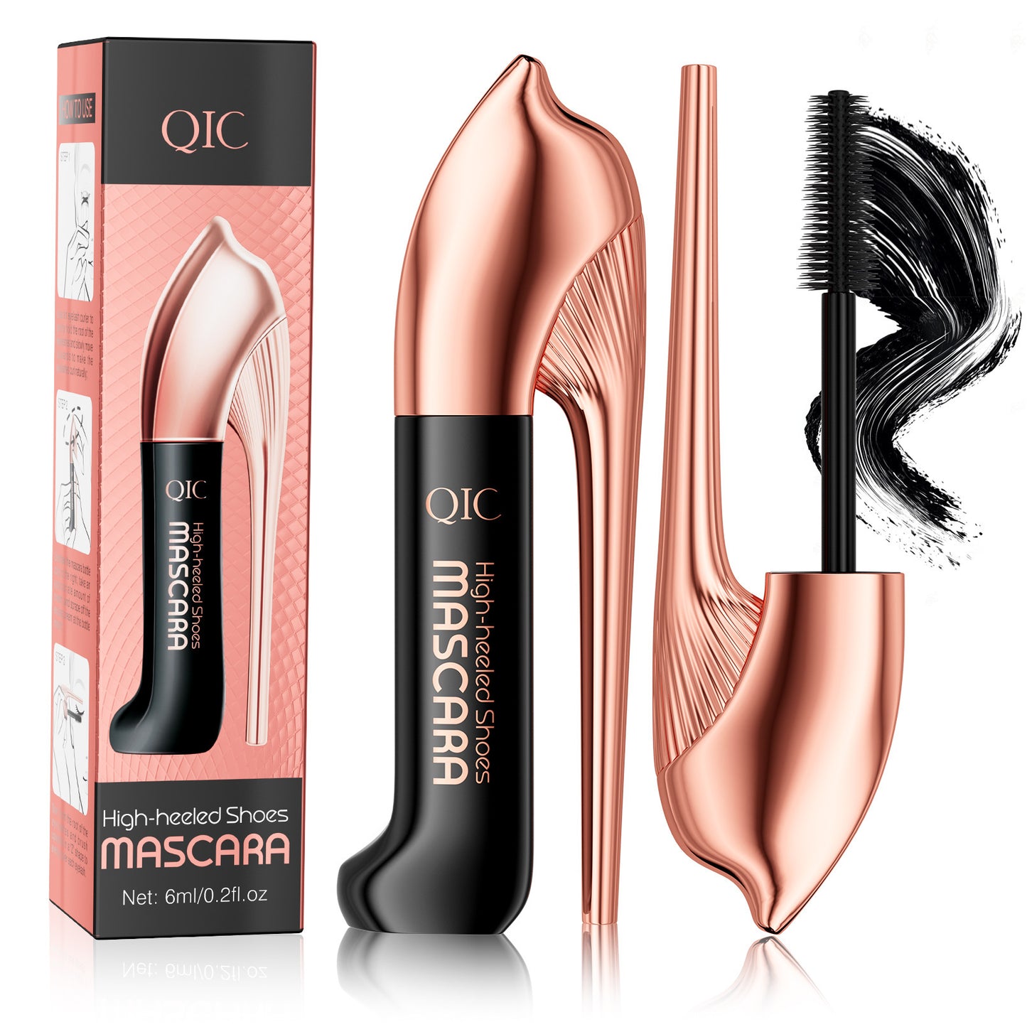 Mascara Makeup High Heels Waterproof Not Smudge