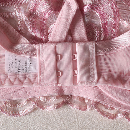 Big Heart Underwired Bra And Thong Set