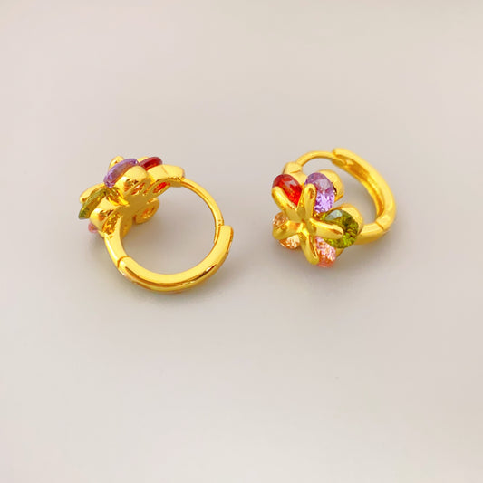 Gold Light Luxury Petite Earrings Women