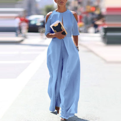 Women's Off Shoulder One Piece Suit