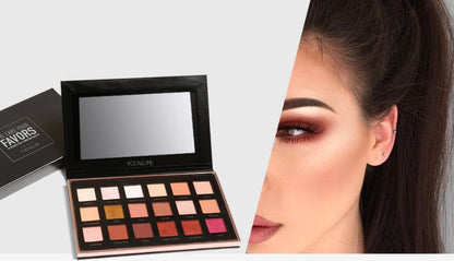 Focallure Pro - 18 Colors Glitter and Matte Eyeshadow