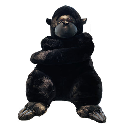 Simulation Orangutan Plush Doll Naughty Monkey Plush Toy Birthday Gift Decoration