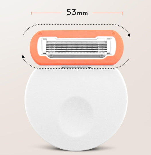 Small Polka Dot Hair Removal Women's Underarm Shaving Knife