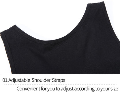 Underwired Padded Belly Contracting Sports Vest