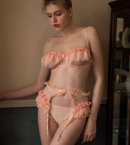 Bra underwear three point Underwear Set