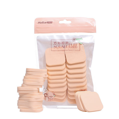 Wet And Dry Square Sponge Powder Puff Concealing And Setting Tools