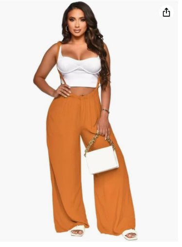 Women's Jumpsuit Casual Loose Sleeveless