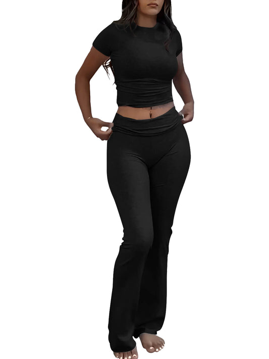 Single Piece Wide Leg Pants