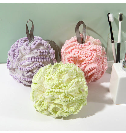 Independent High-end Large Bath Pearl Loofah Independent Packaging Bath Foaming Durable Shower Ball