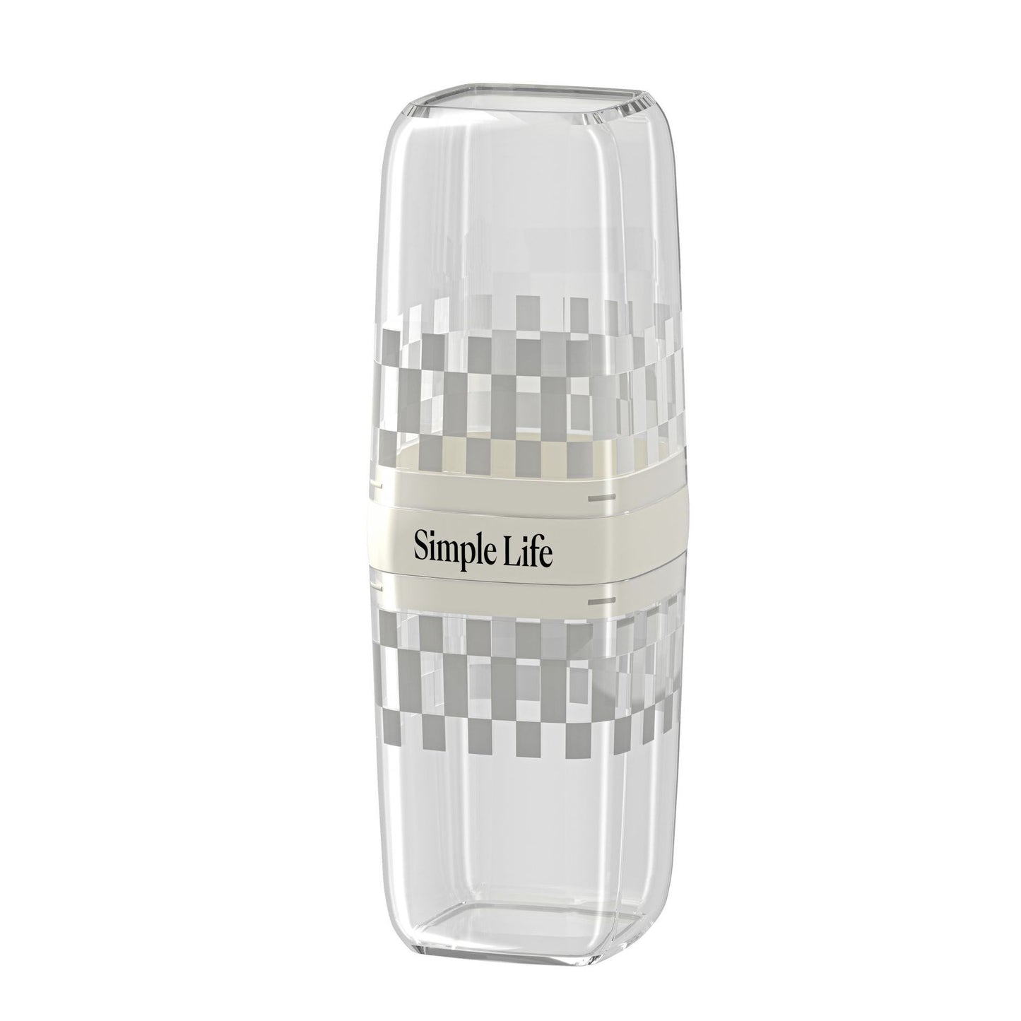 Creative Transparent Travel Mouthwash Cup Portable Toiletry Cup Household Brushing Storage Box