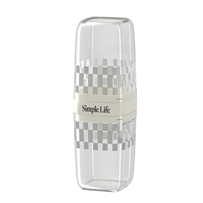 Creative Transparent Travel Mouthwash Cup Portable Toiletry Cup Household Brushing Storage Box