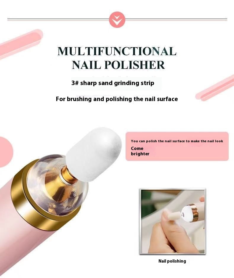 Cross-border Nail Piercing Device Electric Nail Trimmer Five-in-one Nail Polishing Machine Nail File Flawless Nail Polish