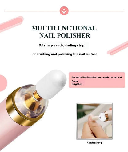 Cross-border Nail Piercing Device Electric Nail Trimmer Five-in-one Nail Polishing Machine Nail File Flawless Nail Polish