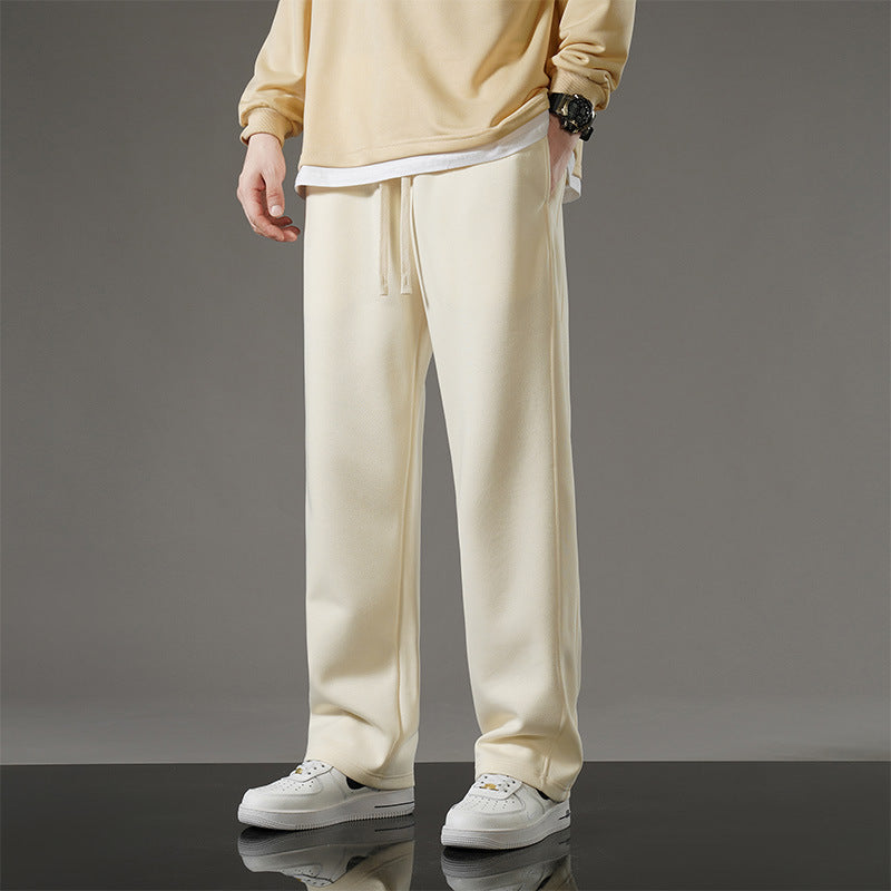 Men's All-match Flat-leg Casual Pants