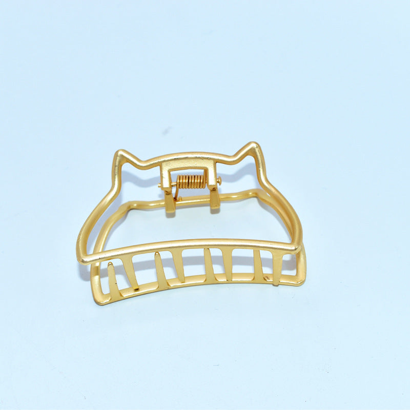 Golden hair accessory hair clip