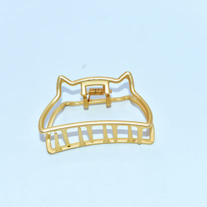 Golden hair accessory hair clip