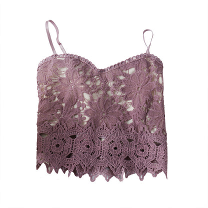 Short off shoulder sleeveless top