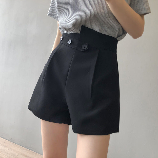 Women's Irregular Temperament Suit Shorts