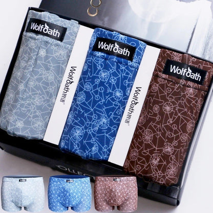 3-pack men's ice silk underwear