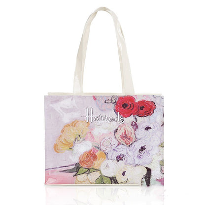 Simple Printed PVC Tote Bag Waterproof Large Capacity