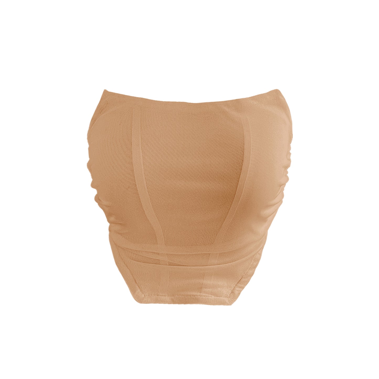 Sexy Backless Retro Tube Top Short Type