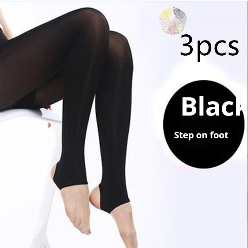 Steel Wire Stocking Women's Sexy Black Not Rotten Flesh Color Durable Anti-snagging