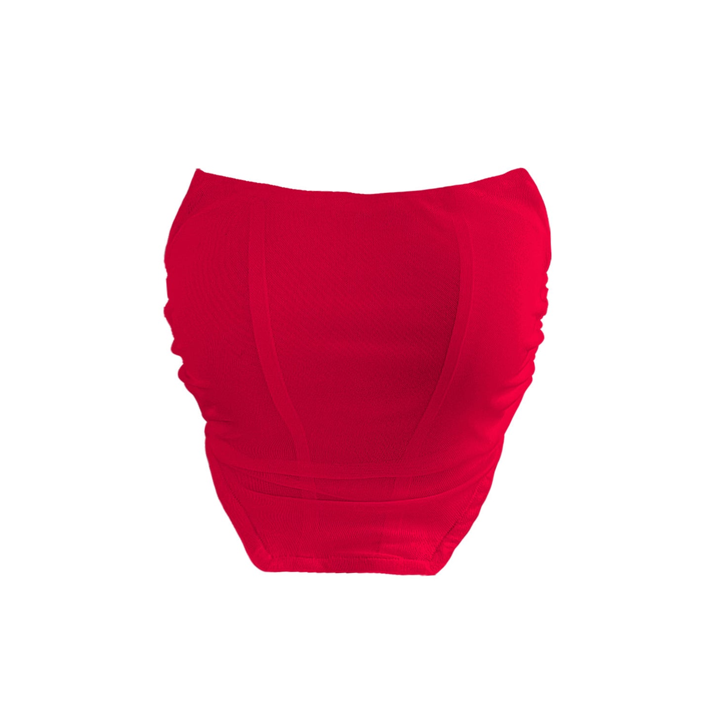 Sexy Backless Retro Tube Top Short Type