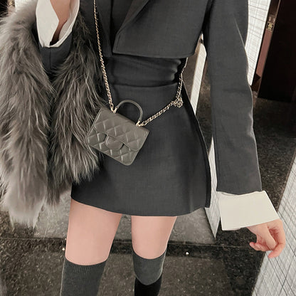 Temperament Suit Dress Women's Two Piece Set