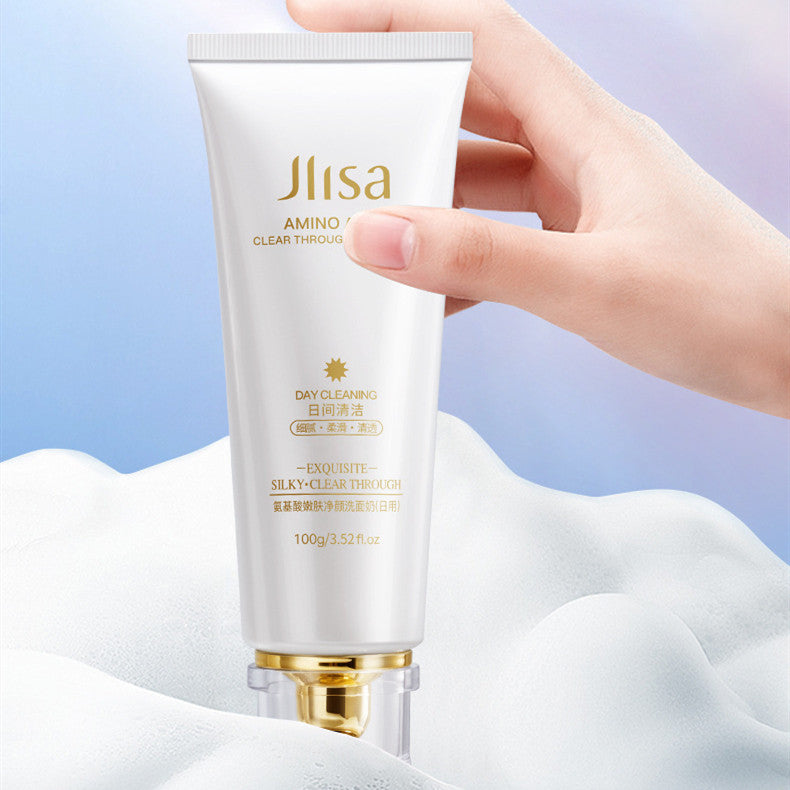 Morning And Evening Facial Cleanser Amino Acid Skin Rejuvenation