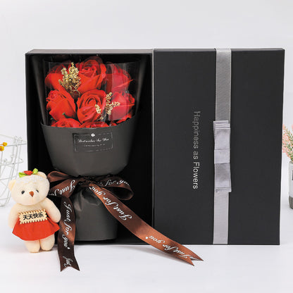 Teacher's Day Gift Bouquet Gift Box
