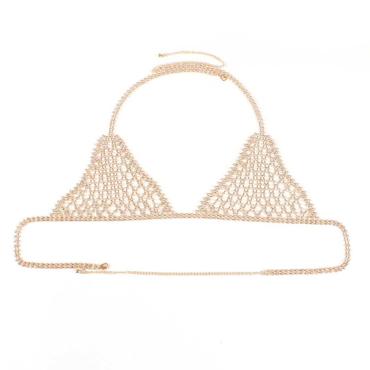 Personalized Beach Party Sexy Bikini Rhinestone Underwear Body Chains Women