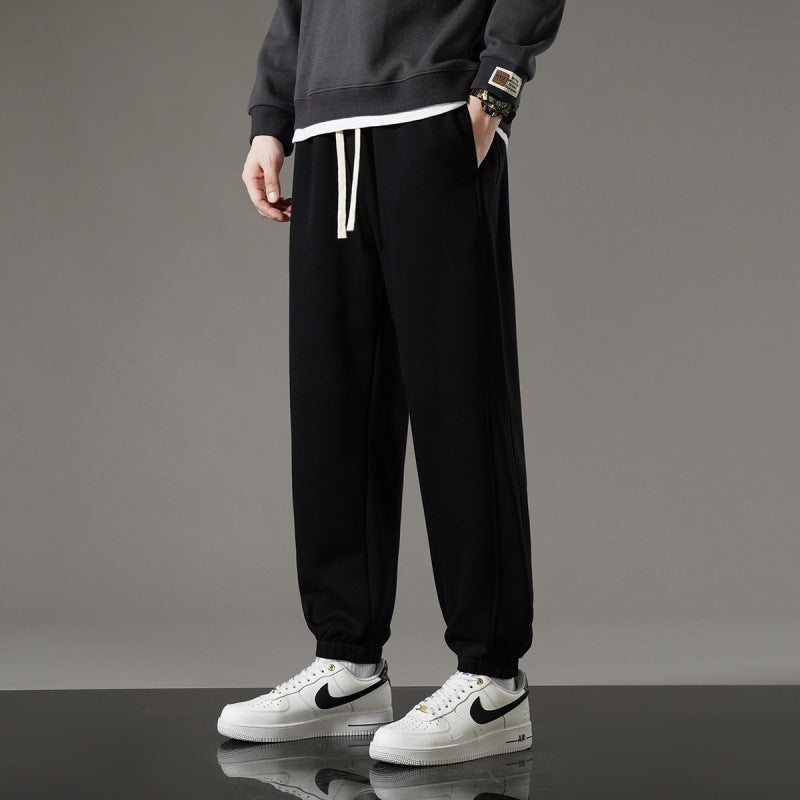 Men's All-match Flat-leg Casual Pants