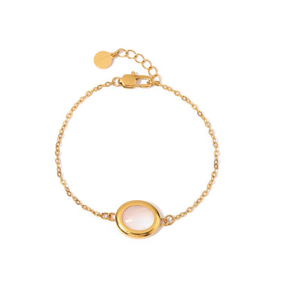 Light Luxury Oval Opal Bracelet Niche Design Women