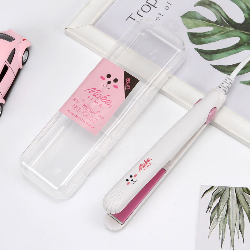 Cartoon Hair Straightener Splint Mini Student Small Power
