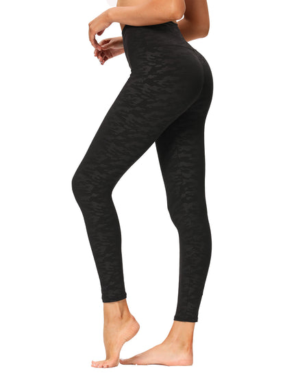 High Waisted Leggings For Women - No See Through Tummy Control Cycling Workout Yoga Pants Reg & Plus