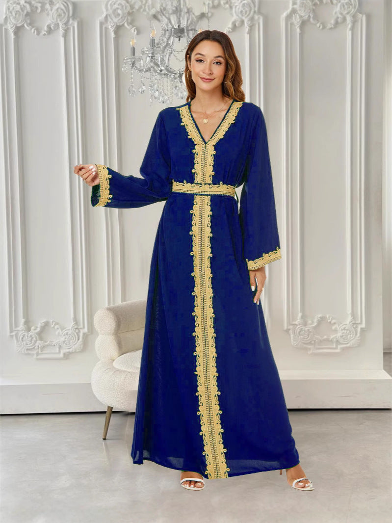 Middle East European And American Arab Women's Dress Dress
