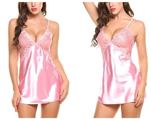 Ladies Lace Sling Pajamas