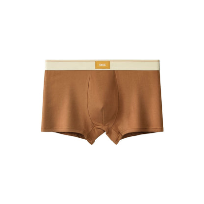Men's Cotton Boxer Briefs 5A Antibacterial Crotch