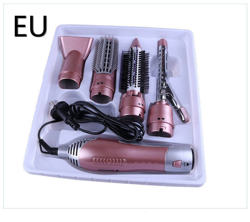 Multifunctional Electric Straightening Comb Egg Roll Hair Dryer Curling Stick Straight Curl