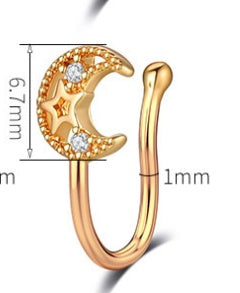 Non-perforated U Nose Clip