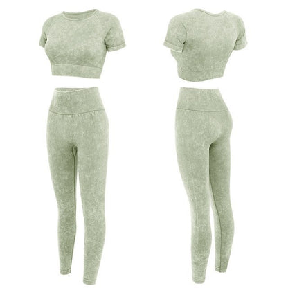 Women Yoga Sportswear Seamless Outfit Fashion Trousers