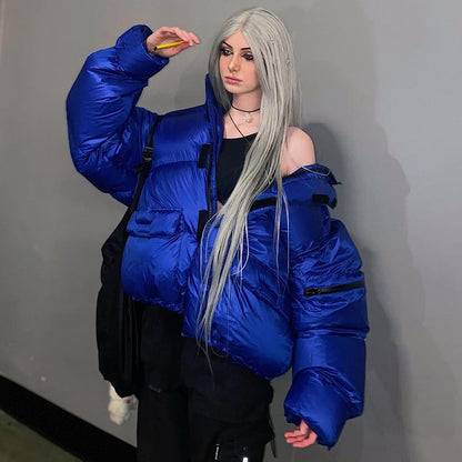 Cotton Zipper All-match Thick Short Cotton Jacket