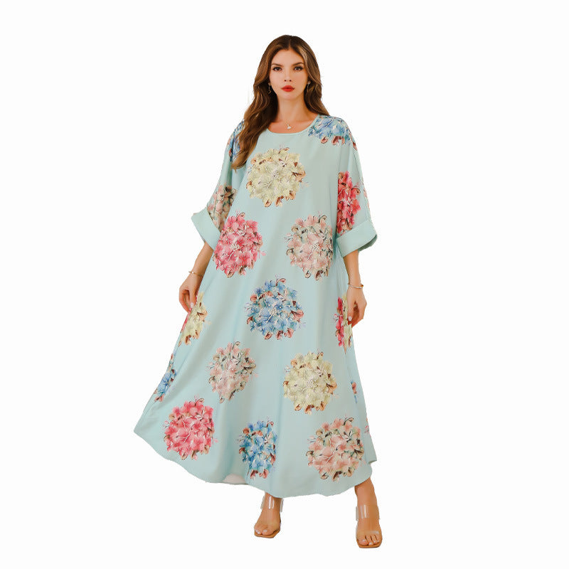 DUBAI Turkish Muslim Middle East Women's Beaded Gown