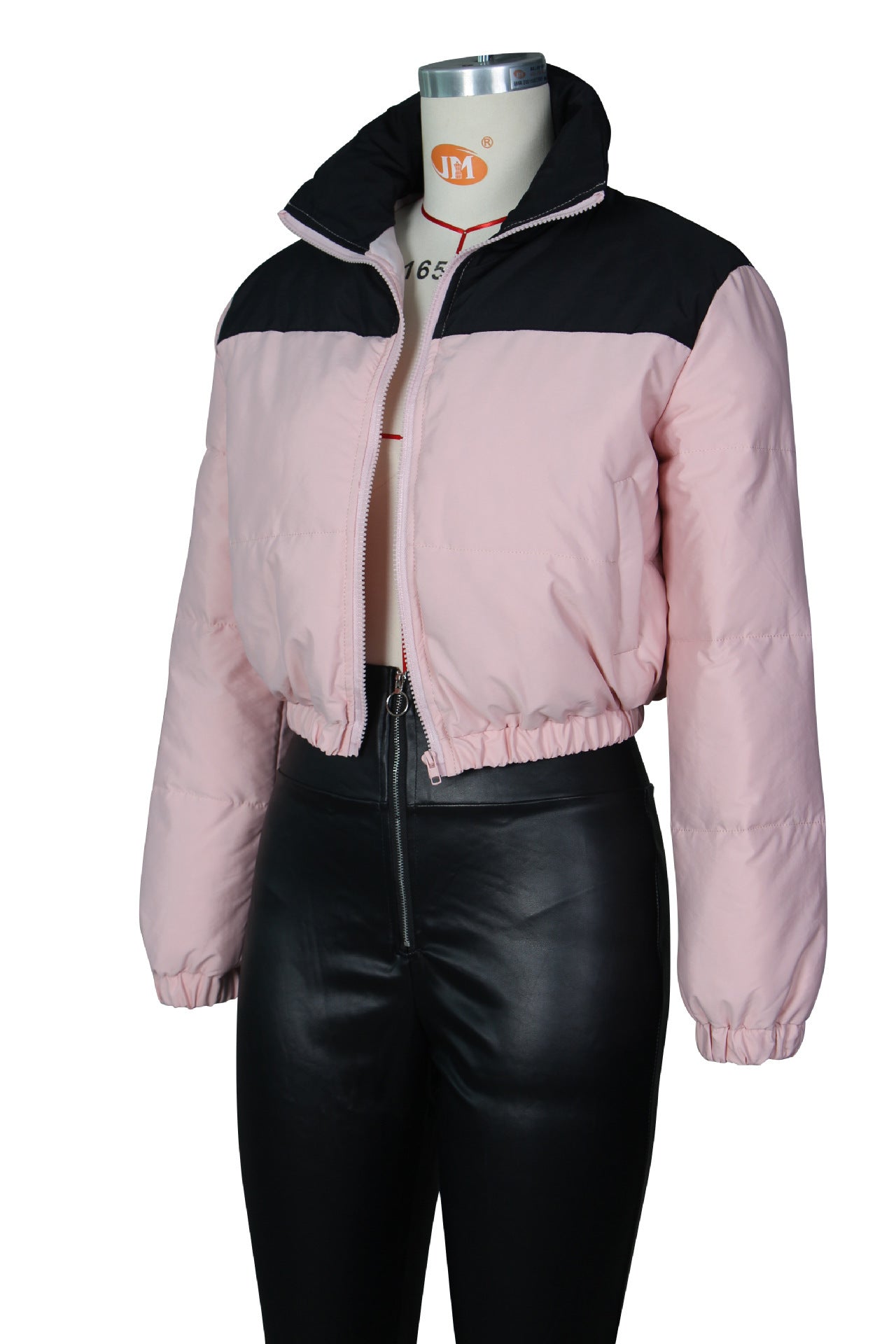 Women's Coat Fashionable Brand Classic Cotton-padded Jacket European And American Short Flight Jacket