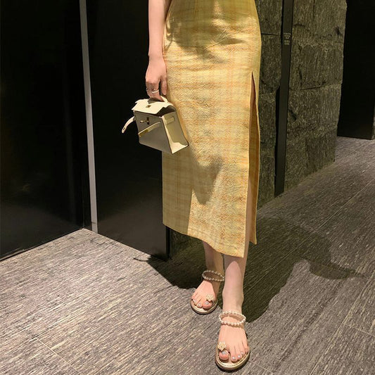 French Pearl Style Slippers Female Summer Outdoor Slippers Toe Gentle Beach Flat